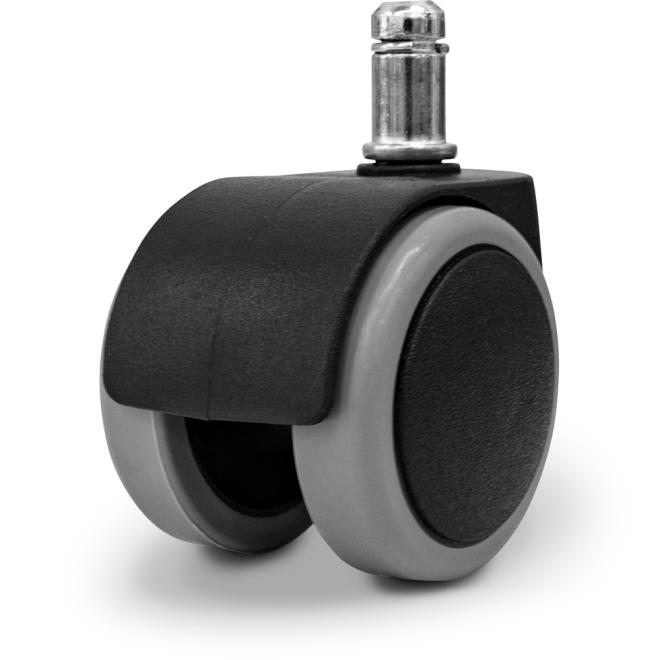  Колесо без блокування Black Фото 1